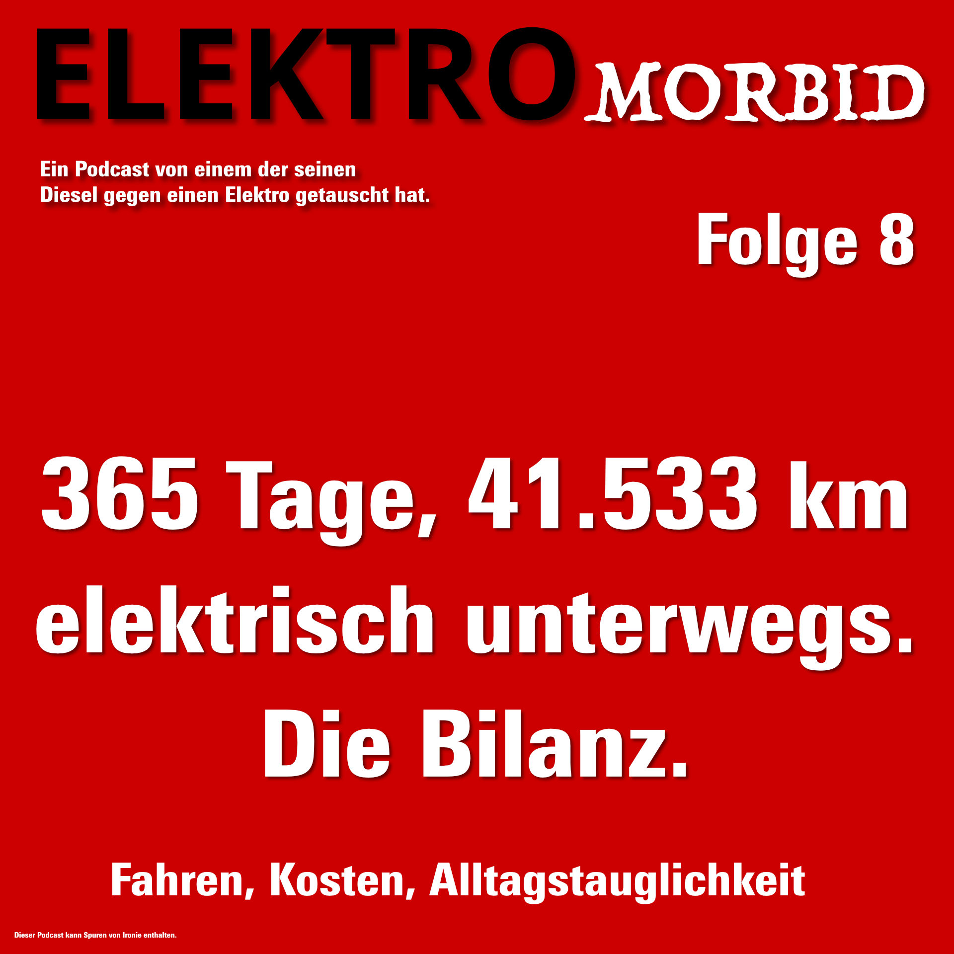 1 Jahr elektrisch – 41533 km – eine erste Bilanz.